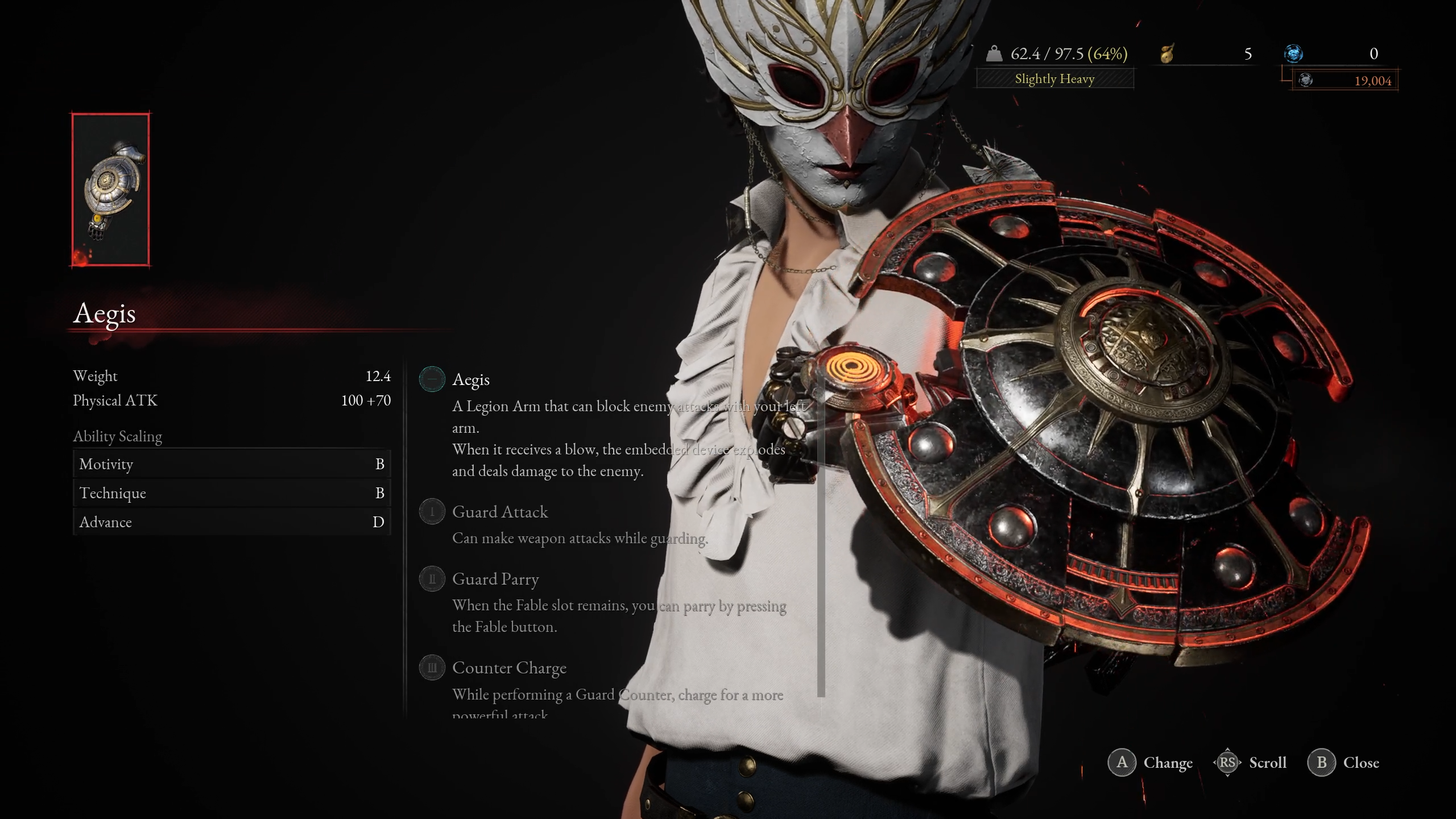 Aegis Legion Arm