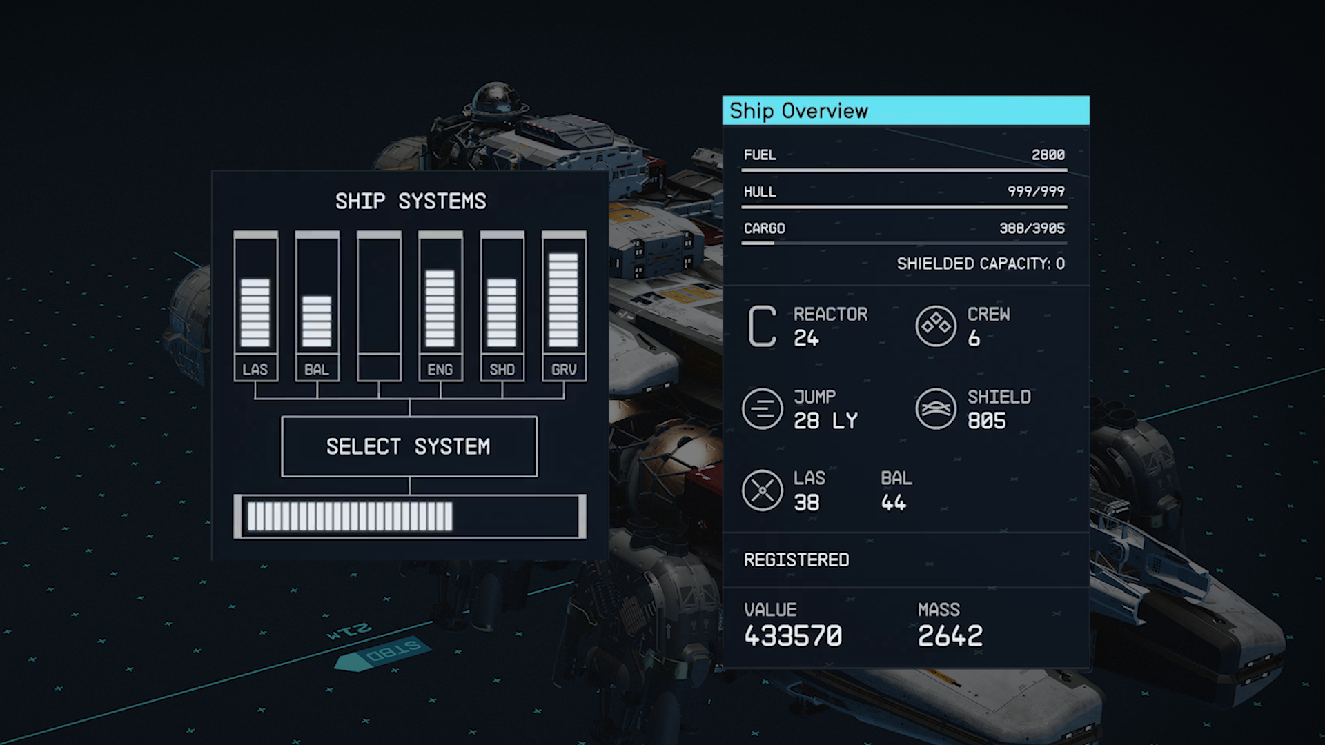 Kepler R ship stats