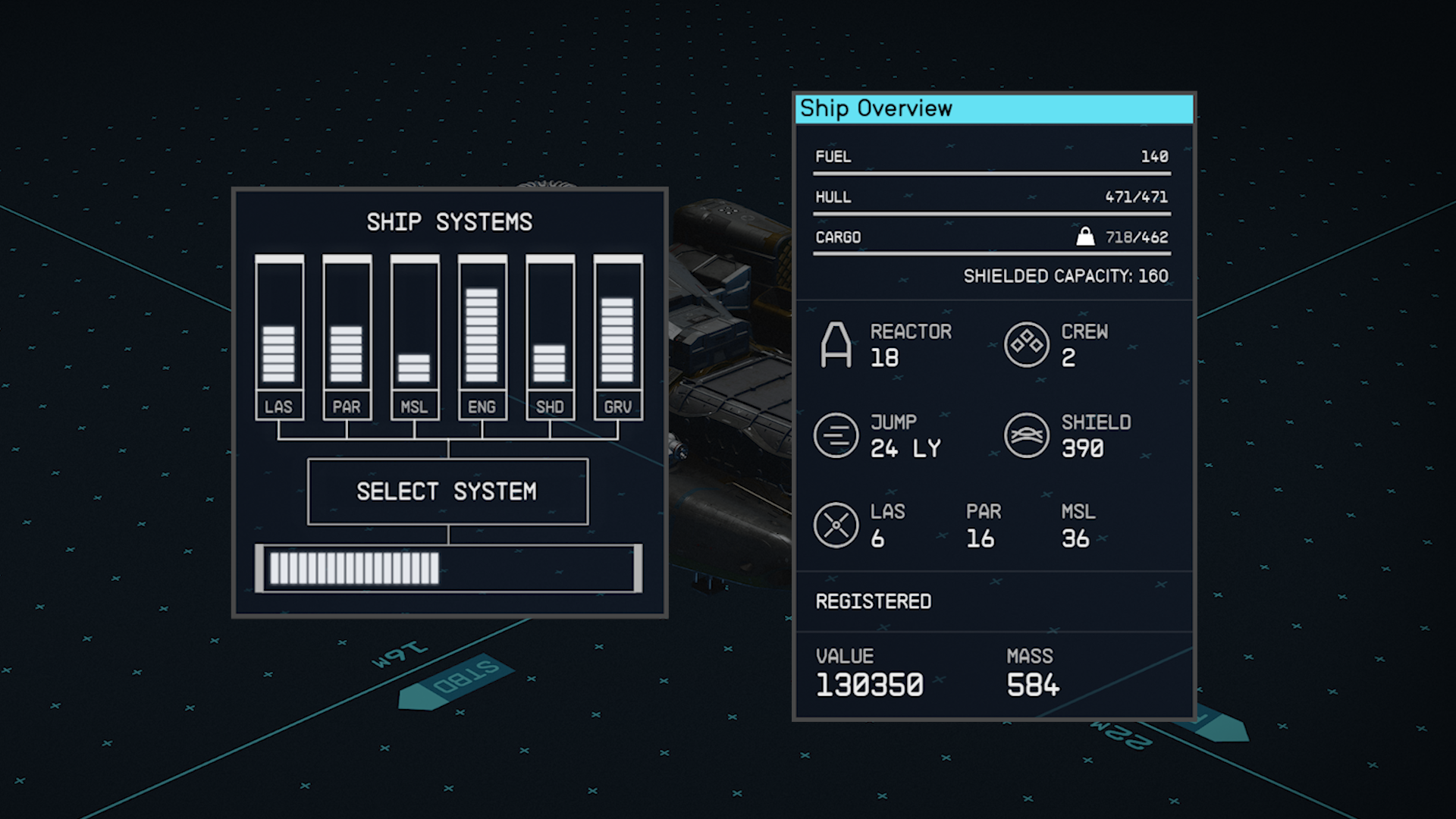 Star eagle ship stats