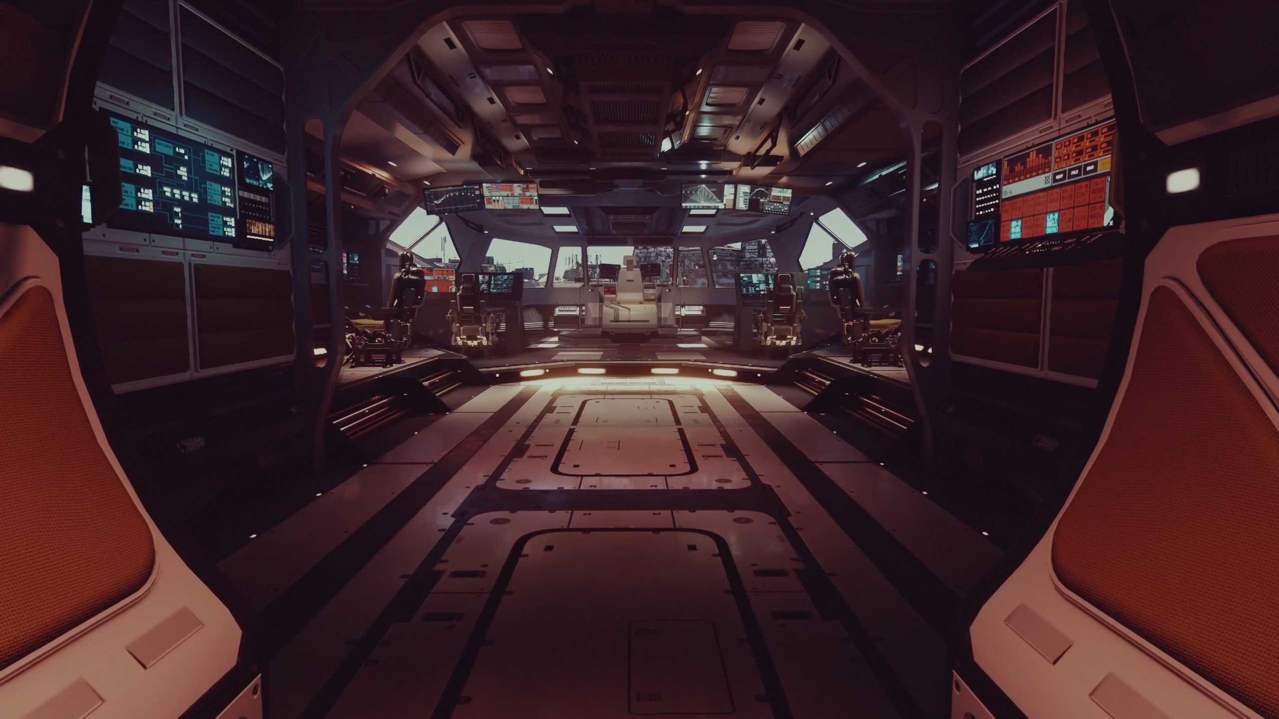 Star eagle ship cockpit